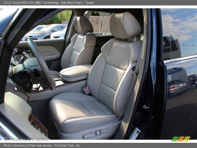 Bali Blue Pearl / Taupe 2012 Acura MDX SH-AWD Technology
