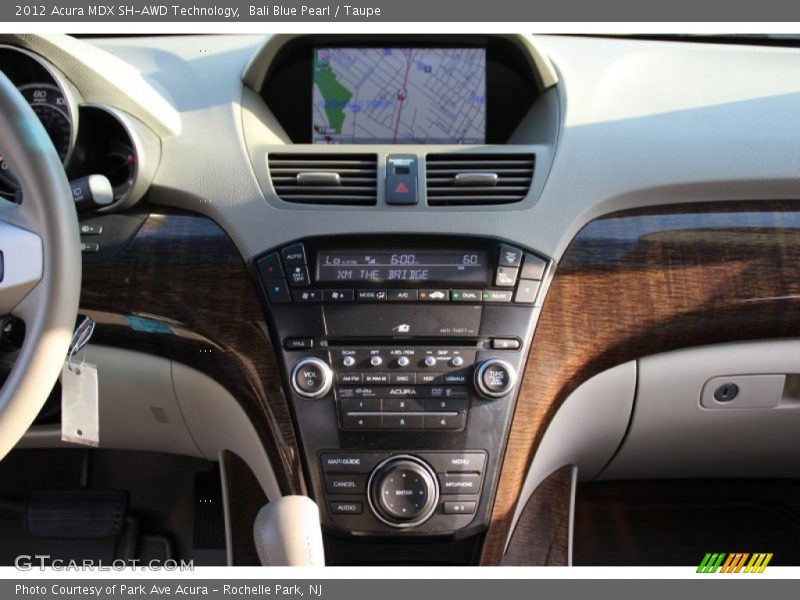 Bali Blue Pearl / Taupe 2012 Acura MDX SH-AWD Technology