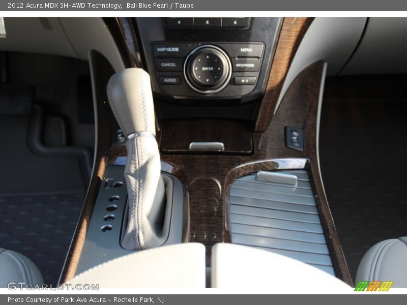 Bali Blue Pearl / Taupe 2012 Acura MDX SH-AWD Technology
