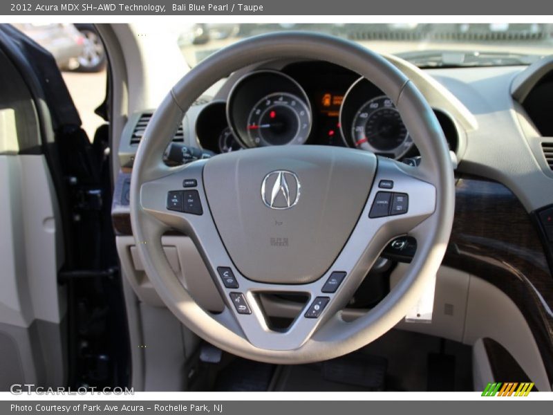 Bali Blue Pearl / Taupe 2012 Acura MDX SH-AWD Technology