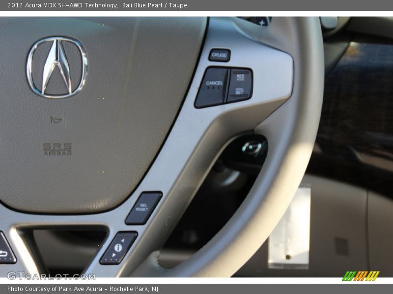 Bali Blue Pearl / Taupe 2012 Acura MDX SH-AWD Technology