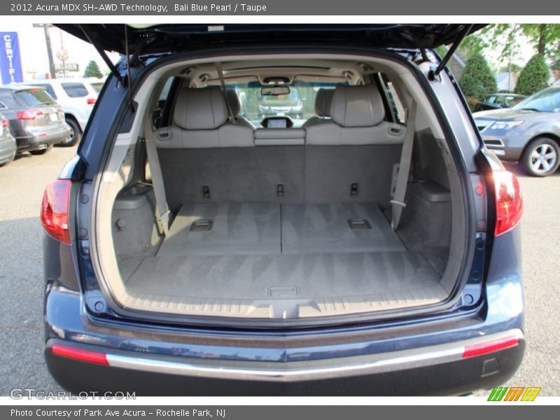 Bali Blue Pearl / Taupe 2012 Acura MDX SH-AWD Technology