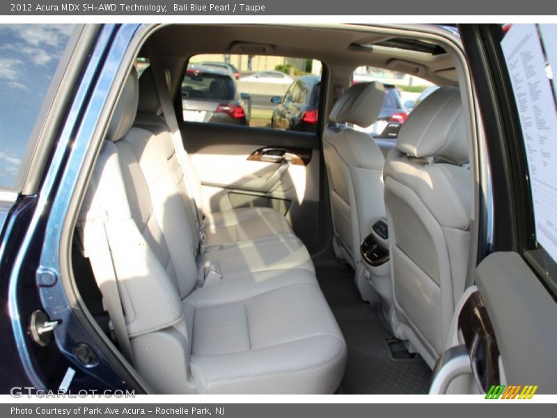 Bali Blue Pearl / Taupe 2012 Acura MDX SH-AWD Technology