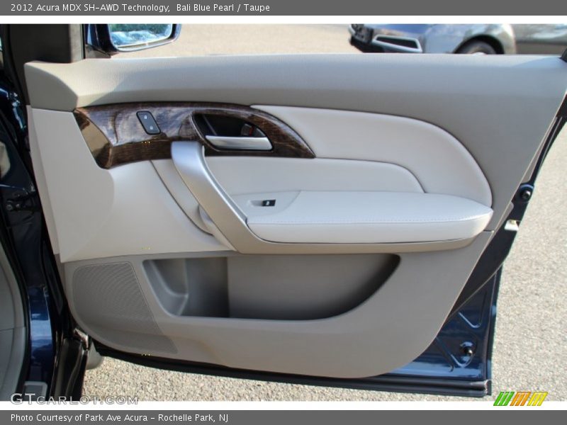Bali Blue Pearl / Taupe 2012 Acura MDX SH-AWD Technology