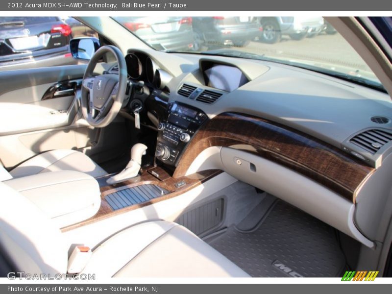 Bali Blue Pearl / Taupe 2012 Acura MDX SH-AWD Technology