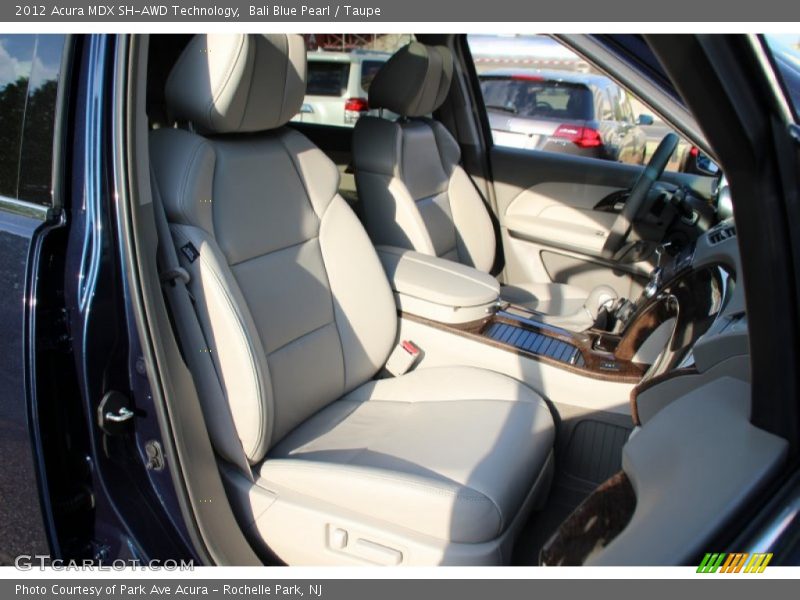 Bali Blue Pearl / Taupe 2012 Acura MDX SH-AWD Technology