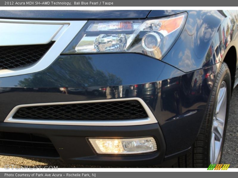 Bali Blue Pearl / Taupe 2012 Acura MDX SH-AWD Technology