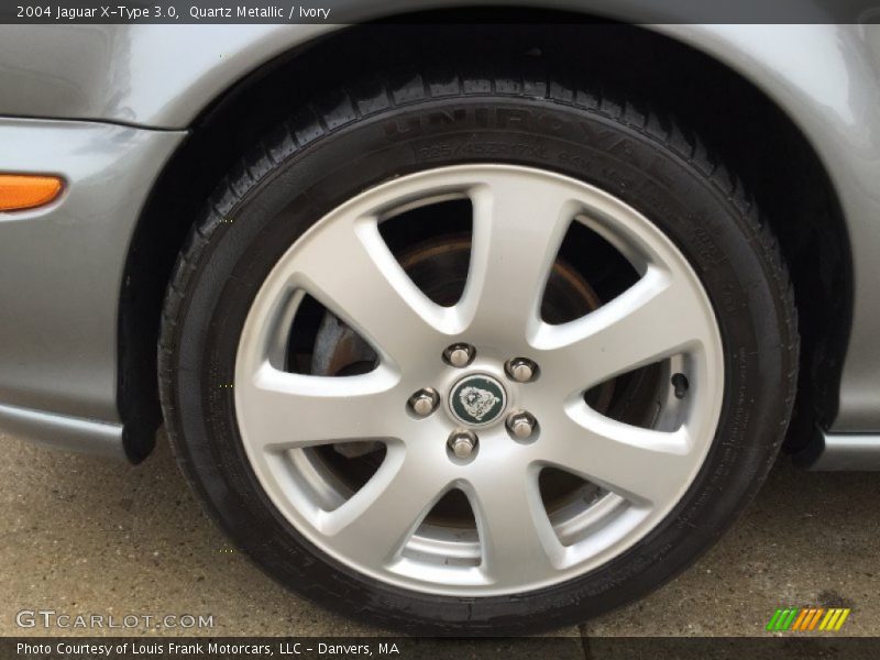 Quartz Metallic / Ivory 2004 Jaguar X-Type 3.0