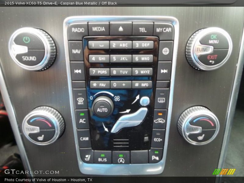 Caspian Blue Metallic / Off Black 2015 Volvo XC60 T5 Drive-E