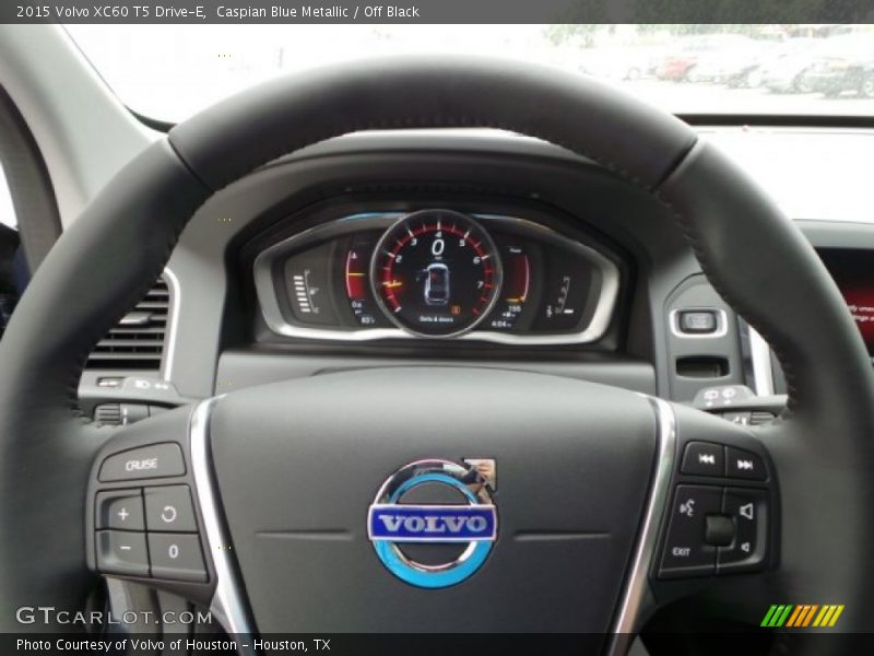 Caspian Blue Metallic / Off Black 2015 Volvo XC60 T5 Drive-E