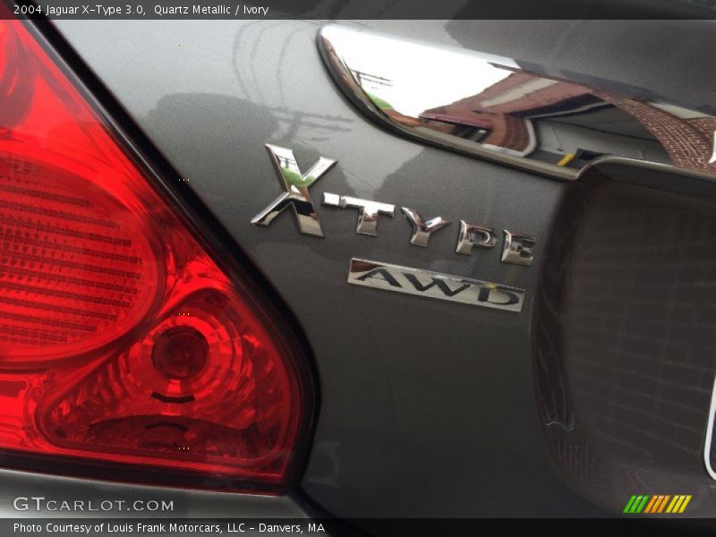 Quartz Metallic / Ivory 2004 Jaguar X-Type 3.0