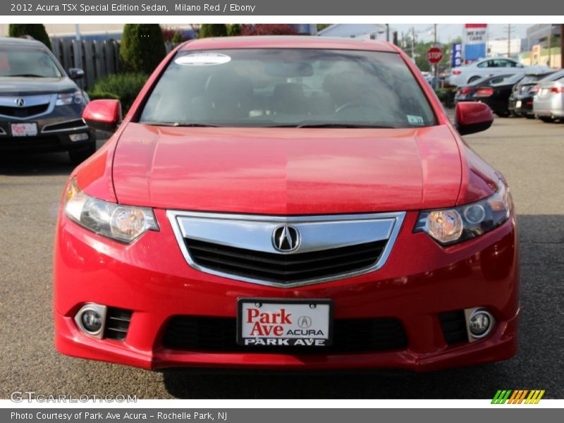 Milano Red / Ebony 2012 Acura TSX Special Edition Sedan