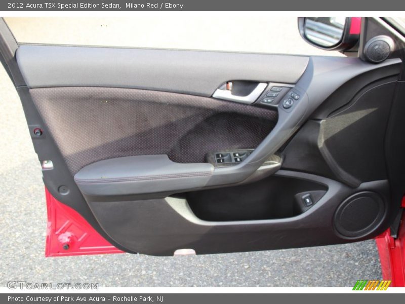 Milano Red / Ebony 2012 Acura TSX Special Edition Sedan
