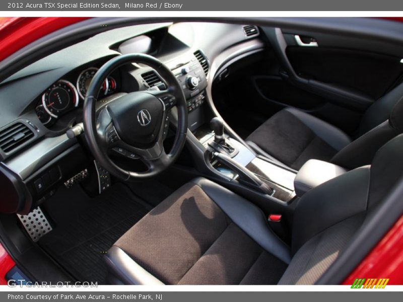 Milano Red / Ebony 2012 Acura TSX Special Edition Sedan