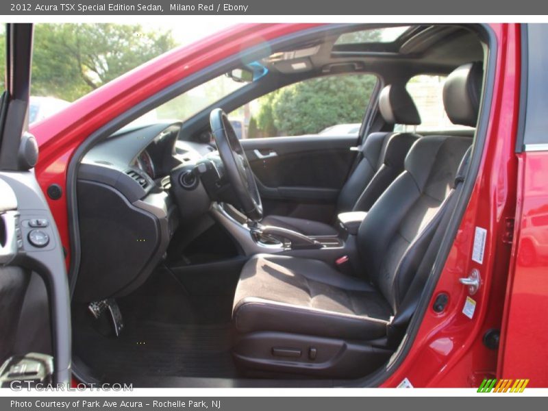 Milano Red / Ebony 2012 Acura TSX Special Edition Sedan