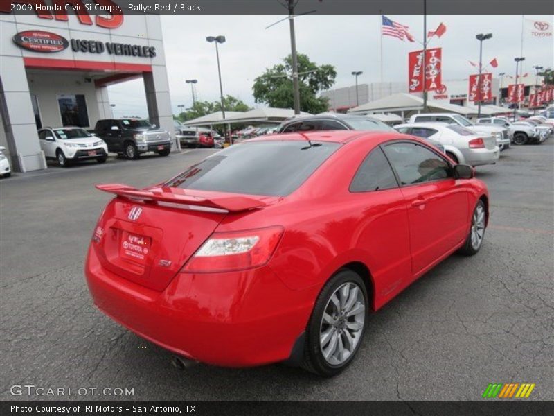 Rallye Red / Black 2009 Honda Civic Si Coupe