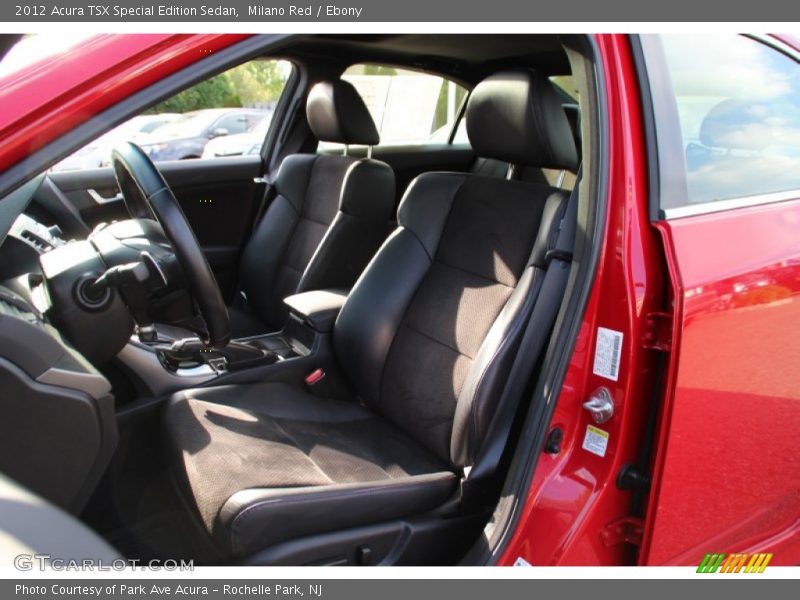 Milano Red / Ebony 2012 Acura TSX Special Edition Sedan