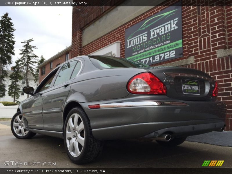 Quartz Metallic / Ivory 2004 Jaguar X-Type 3.0