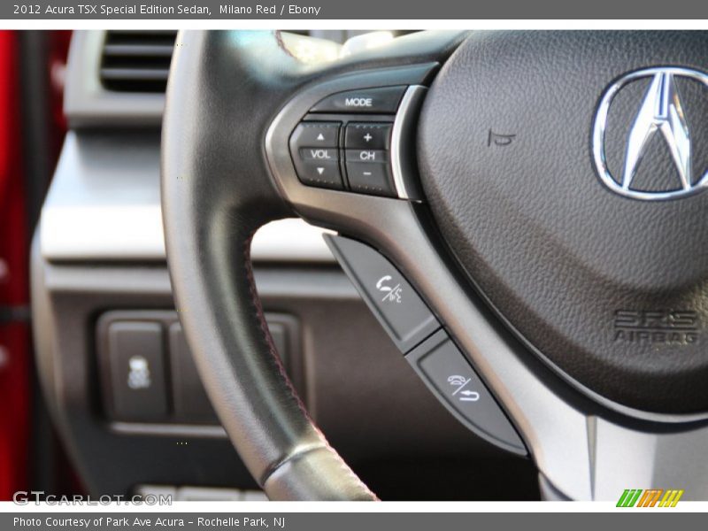Milano Red / Ebony 2012 Acura TSX Special Edition Sedan
