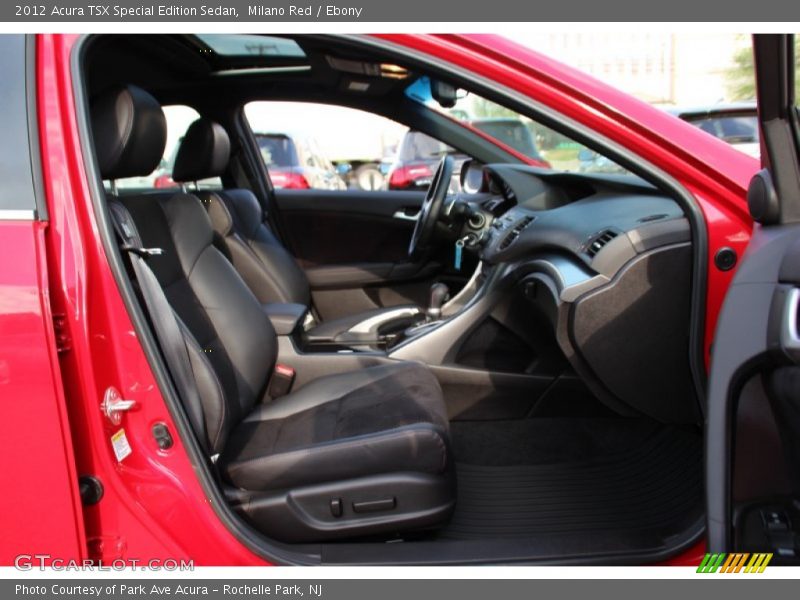 Milano Red / Ebony 2012 Acura TSX Special Edition Sedan