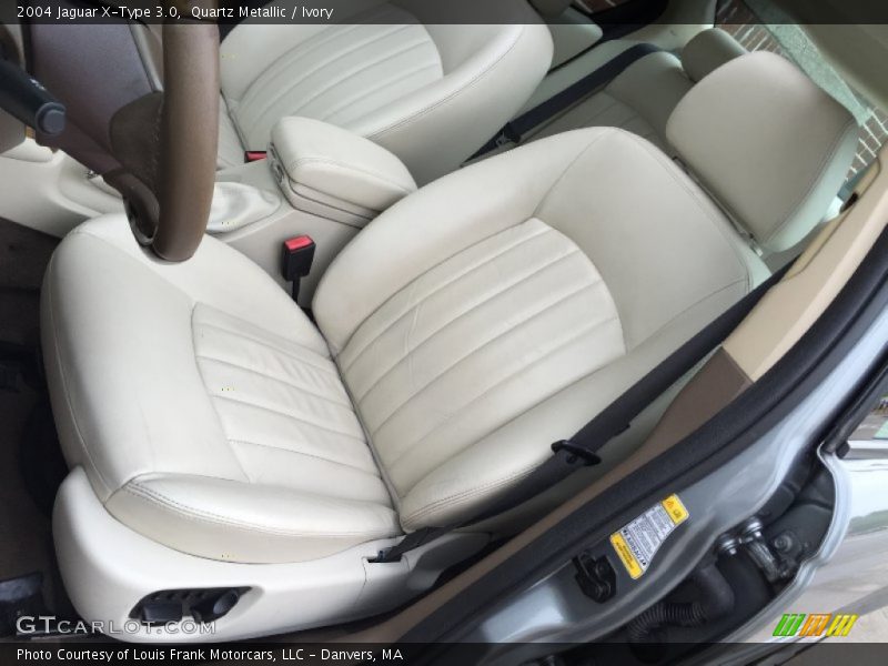 Quartz Metallic / Ivory 2004 Jaguar X-Type 3.0