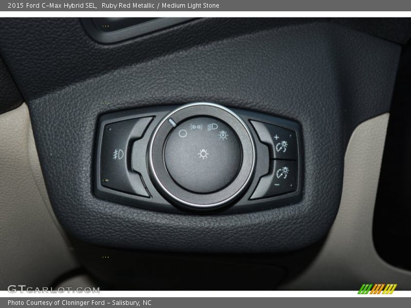 Controls of 2015 C-Max Hybrid SEL