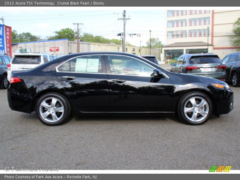 Crystal Black Pearl / Ebony 2013 Acura TSX Technology