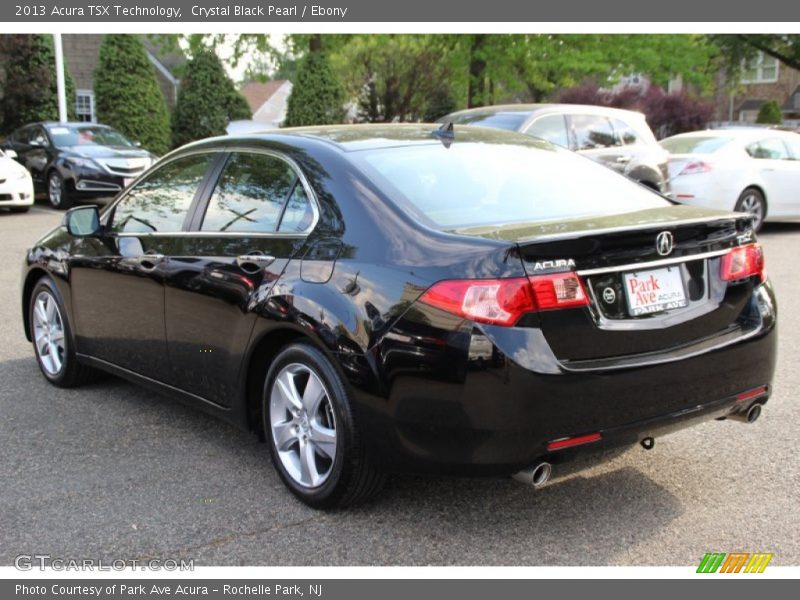 Crystal Black Pearl / Ebony 2013 Acura TSX Technology