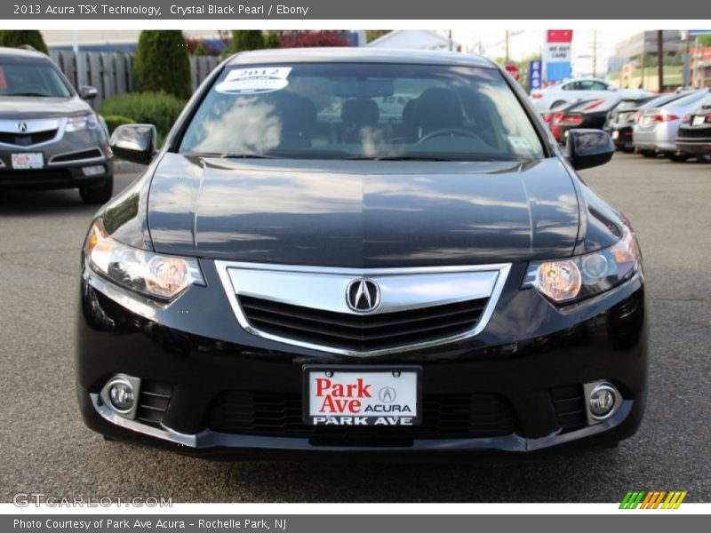 Crystal Black Pearl / Ebony 2013 Acura TSX Technology
