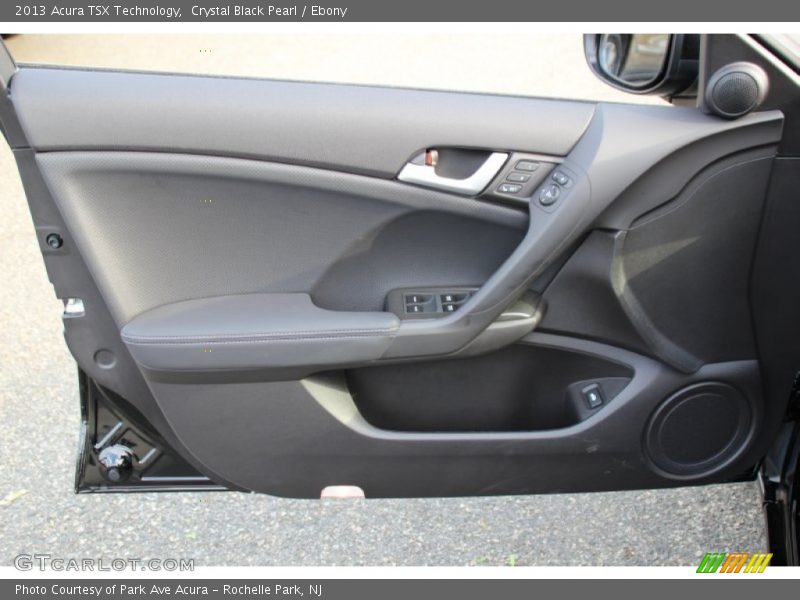 Crystal Black Pearl / Ebony 2013 Acura TSX Technology