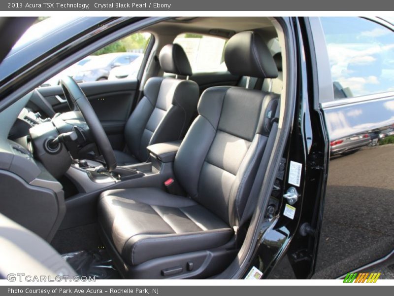 Crystal Black Pearl / Ebony 2013 Acura TSX Technology