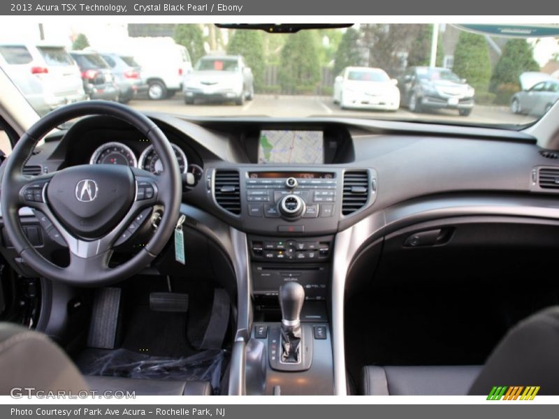 Crystal Black Pearl / Ebony 2013 Acura TSX Technology