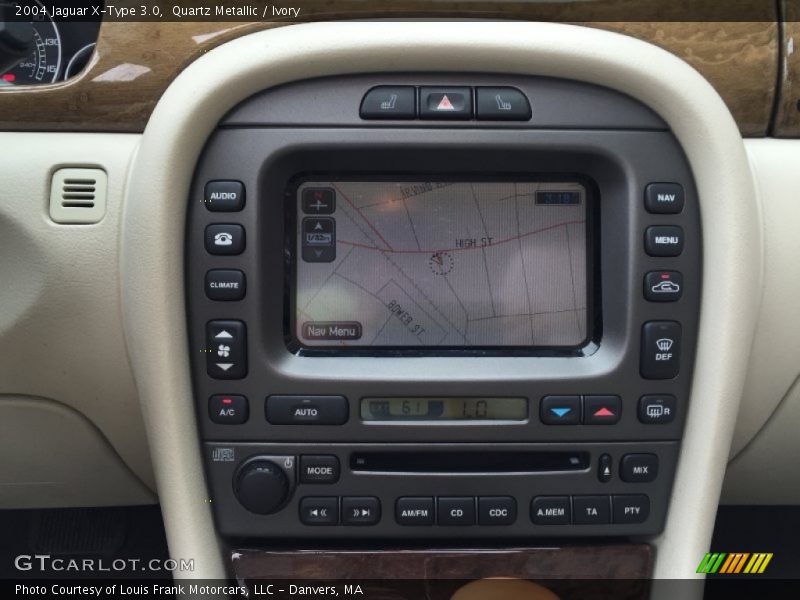 Quartz Metallic / Ivory 2004 Jaguar X-Type 3.0