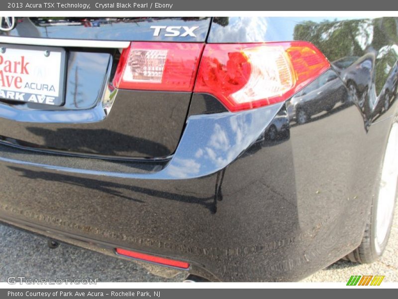 Crystal Black Pearl / Ebony 2013 Acura TSX Technology