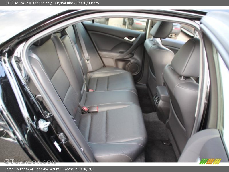Crystal Black Pearl / Ebony 2013 Acura TSX Technology