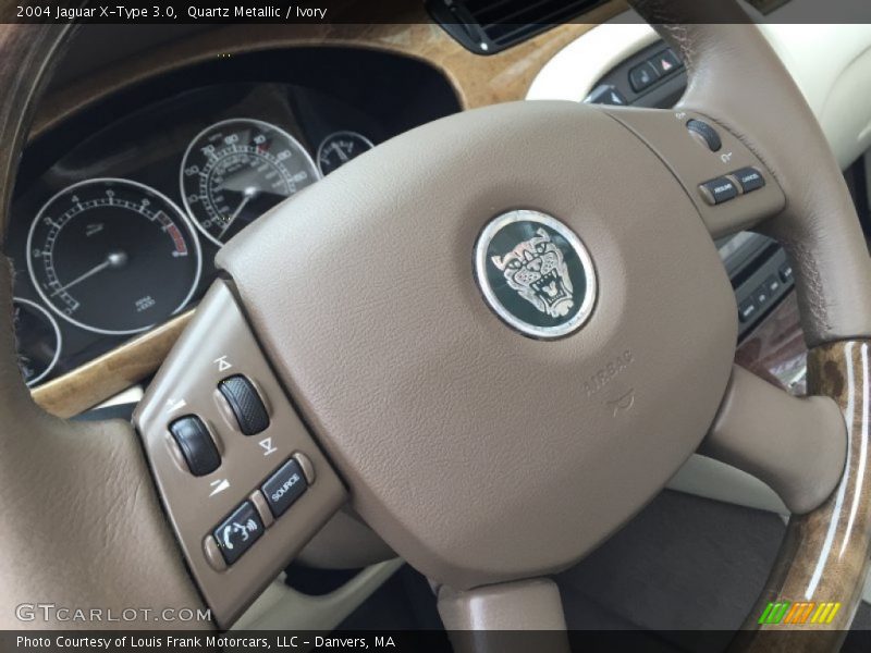 Quartz Metallic / Ivory 2004 Jaguar X-Type 3.0