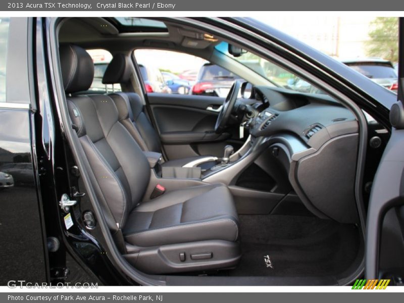 Crystal Black Pearl / Ebony 2013 Acura TSX Technology