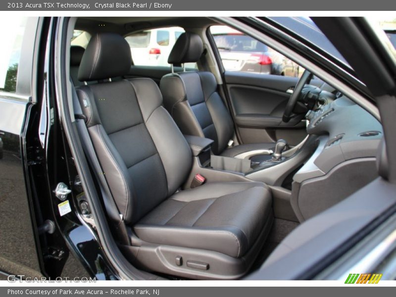 Crystal Black Pearl / Ebony 2013 Acura TSX Technology