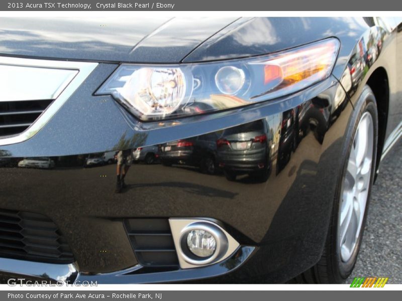 Crystal Black Pearl / Ebony 2013 Acura TSX Technology