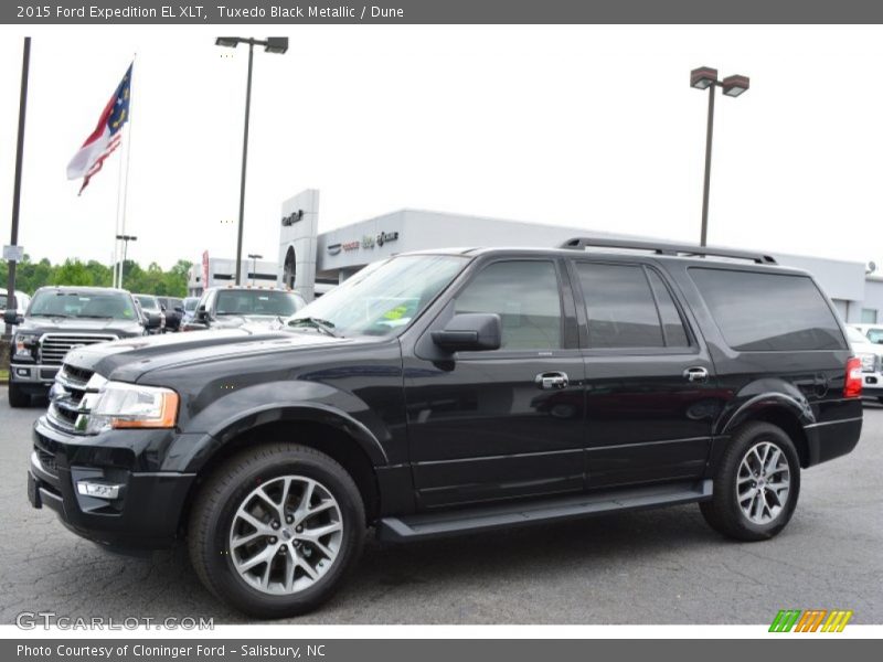 Tuxedo Black Metallic / Dune 2015 Ford Expedition EL XLT