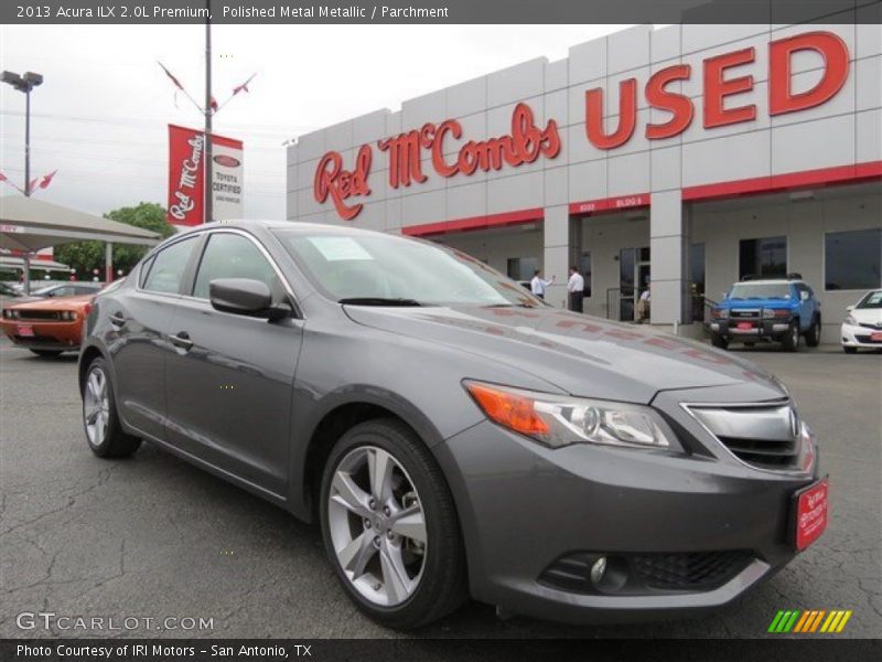 Polished Metal Metallic / Parchment 2013 Acura ILX 2.0L Premium