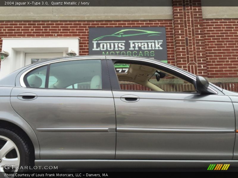 Quartz Metallic / Ivory 2004 Jaguar X-Type 3.0