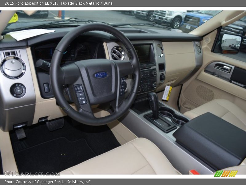 Tuxedo Black Metallic / Dune 2015 Ford Expedition EL XLT