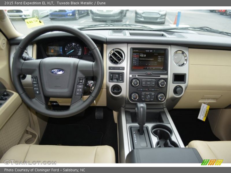 Tuxedo Black Metallic / Dune 2015 Ford Expedition EL XLT