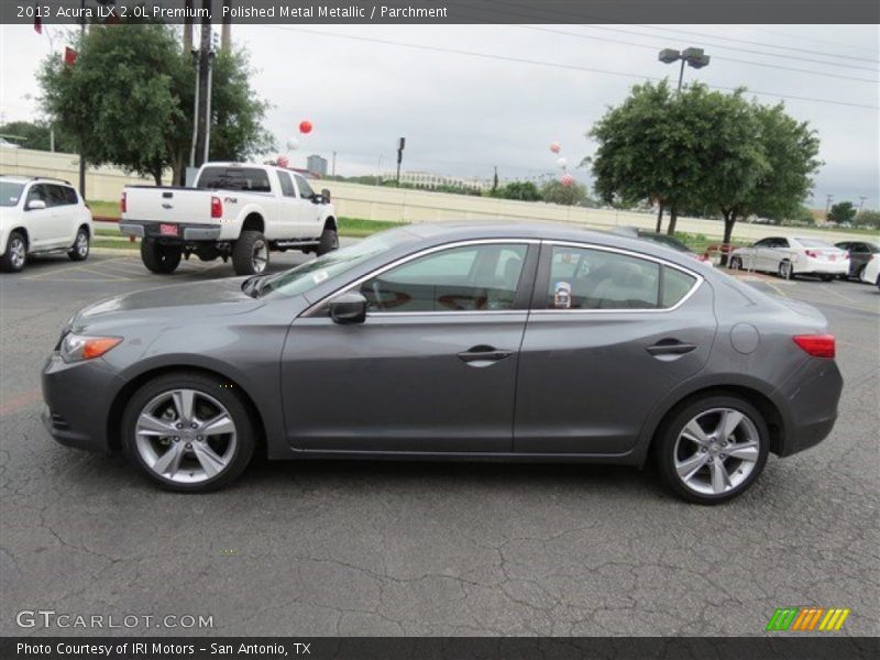 Polished Metal Metallic / Parchment 2013 Acura ILX 2.0L Premium
