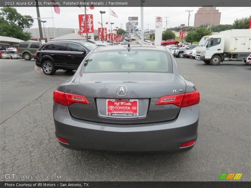 Polished Metal Metallic / Parchment 2013 Acura ILX 2.0L Premium