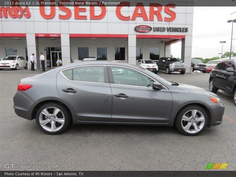 Polished Metal Metallic / Parchment 2013 Acura ILX 2.0L Premium
