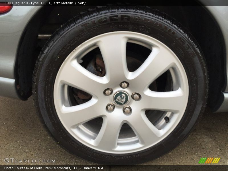 Quartz Metallic / Ivory 2004 Jaguar X-Type 3.0