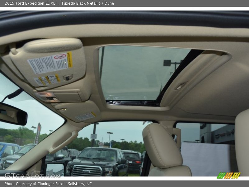 Tuxedo Black Metallic / Dune 2015 Ford Expedition EL XLT