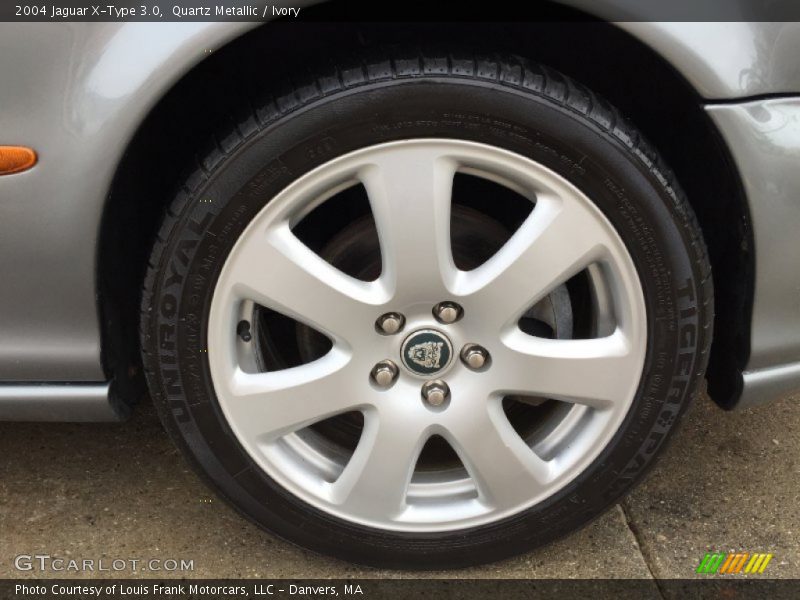 Quartz Metallic / Ivory 2004 Jaguar X-Type 3.0